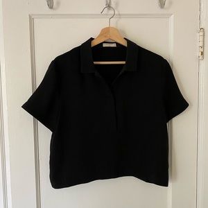 Aritzia Babaton Cropped Blouse